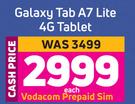 Samsung Galaxy Tab A7 Lite 4G Tablet-Each