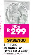 Logik 30cm Box Fan KYT30-TX6 LT-30B01