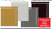 Alum Venetian Blinds 1800 x 1500mm