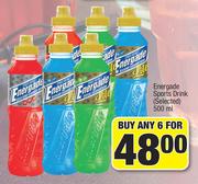 Energade Sports Drink (Selected)-For Any 6x500ml