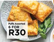 Puffs Assorted-For 6
