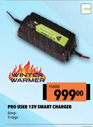 Pro User 12V Smart Charger 8 Amp 9 Stage PSA008