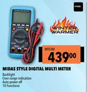 Midas Style Digital Multi Meter MT03M