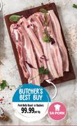 Pork Belly Roast Or Rashers-Per kg