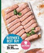 Pork Sausage-500g Per Packet