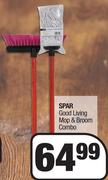 Spar Good Living Mop & Broom Combo