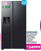 Samsung 617Ltr Side By Side Bespoke AI With Smartthings Freezer Fridge With Water Disp RS70F65K2FFA