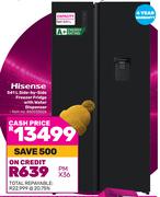 Hisense 541Ltr Side By Side Freezer Fridge With Water Dispenser 850033526