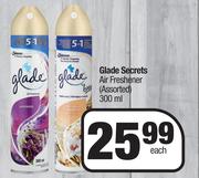 Glade Secrets Air Freshener Assorted-300ml Each