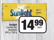Sunlight Laundry Bar Assorted-400g/500g Each