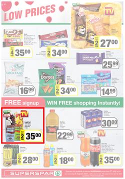 SUPERSPAR EASTERN CAPE : Go Big (27 July - 8 August 2021) Valid In | Bluewater Bay, Amalinda, Knysna, Heather Park, Jeffery's Bay, Rosehill, Protea, Sedgefield, Spandau, page 6
