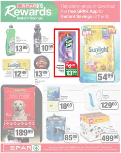 SPAR EASTERN CAPE : Go Big (27 July - 8 August 2021) Valid In | Amahlathi, Bedford, Buffalo Flats, Cala, Centane, Hankey, Idutywa, Indwe, Kwa-Fetting, Komga, Lady Frere, Nemato, Ugie, Peddie, page 6