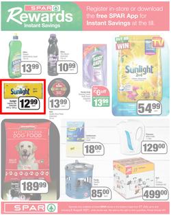 SPAR EASTERN CAPE : Go Big (27 July - 8 August 2021) Valid In | Amahlathi, Bedford, Buffalo Flats, Cala, Centane, Hankey, Idutywa, Indwe, Kwa-Fetting, Komga, Lady Frere, Nemato, Ugie, Peddie, page 6