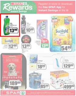 SPAR EASTERN CAPE : Go Big (27 July - 8 August 2021) Valid In | Amahlathi, Bedford, Buffalo Flats, Cala, Centane, Hankey, Idutywa, Indwe, Kwa-Fetting, Komga, Lady Frere, Nemato, Ugie, Peddie, page 6