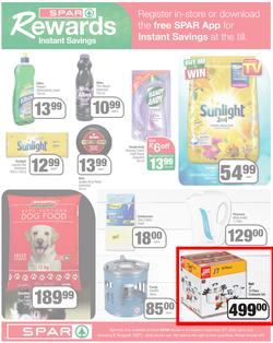 SPAR EASTERN CAPE : Go Big (27 July - 8 August 2021) Valid In | Amahlathi, Bedford, Buffalo Flats, Cala, Centane, Hankey, Idutywa, Indwe, Kwa-Fetting, Komga, Lady Frere, Nemato, Ugie, Peddie, page 6