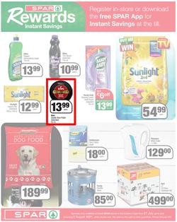 SPAR EASTERN CAPE : Go Big (27 July - 8 August 2021) Valid In | Amahlathi, Bedford, Buffalo Flats, Cala, Centane, Hankey, Idutywa, Indwe, Kwa-Fetting, Komga, Lady Frere, Nemato, Ugie, Peddie, page 6