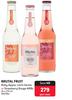 Brutal Fruit Ruby Apple,Litchi Seche Or Strawberry Rouge NRBs-24 x 275ml Per Case