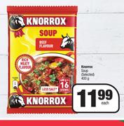 Knorrox Soup (Selected)-400g Each