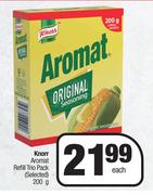 Knorr Aromat Refill Trio Pack (Selected)-200g Each