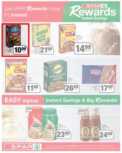 SPAR COUNTRY EASTERN CAPE : Here For you (24 August - 5 September 2021) Valid In Amahlathi, Bedford, Buffalo Flats, Cala, Centane, Hankey, Komga, Nemato, Patensie, Peddie, Zastron, Indwe, Kwa-Fetting, page 6
