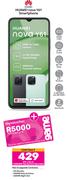 Huawei Nova Y61 Smartphone-On 1.2GB Red Top Up Core More Data