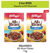 Kellogg's All Bran Flakes-For 2 x 1Kg