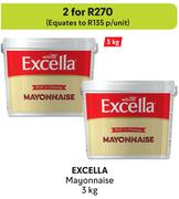 Excella Mayonnaise-For 2 x 3Kg