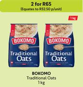 Bokomo Traditional Oats-For 2 x 1Kg