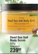 Mineraline Dead Sea Salt Body Scrub Assorted-500g