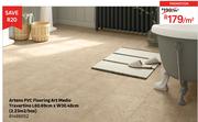 Artens PVC Flooring Art Medio Travertino L60.69cm x W30.48cm (2.23 Sqm/Box) 81488052-Per Sqm