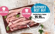Pork Belly Roast Or Rashers-Per Kg
