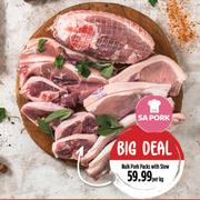 Bulk Pork Packs With Stew-Per Kg
