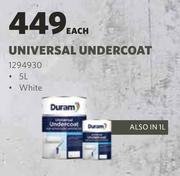 Duram Universal Undercoat-5L Each