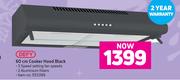 Defy 60cm Cooker Hood Black