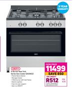 Defy 5 Burner New York Series Gas Cooker DGS902
