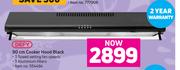 Defy 90cm Cooker Hood Black