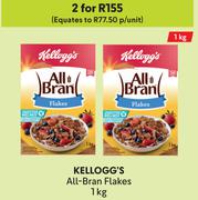 Kellogg's All-Bran Flakes-For 2 x 1kg