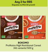 Bokomo ProNutro High Nutritional Cereal (All Variants)-For Any 2 x 500g