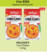 Kellogg's Cirn Flakes-For2 x 1.2kg