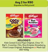 Kellogg's Kids Cereal-For Any 2 x 350/400g