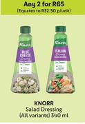 Knorr Salad Dressing (All Variants)-For Any 2 x 340ml
