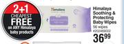 Himalaya Soothing & Protecting Baby Wipes 56 Wipes