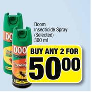 Doom Insecticide Spray(Selected)-2 x 300ml