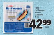 Spar Hot Doggers Viennas (Selected)-1Kg Each