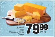 Ladismith Bulk Cheddar Or Gouda Cheese-Per Kg