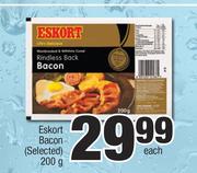 Eskort Bacon (Selected)-200g Each