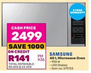 Samsung 40L Microwave Oven