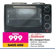 Sunbeam 20L Compact Oven