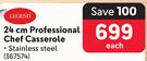 Legend 24cm Professional Chef Casserole-Each