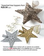 Assorted Tree Toppers-Each